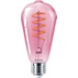 LED Filament Bulb Pink 25W ST19 E27