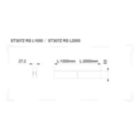 Dimension Drawing (without table) - ST307Z SM L2000
