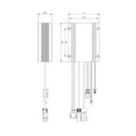Dimension Drawing (without table) - ZJS401 CCC 200Wp 12V RS SOLAR VP US