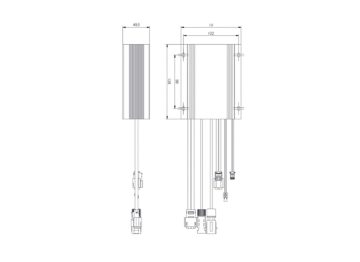 Dimension Drawing (without table) - ZJS401 CCC 200Wp 12V RS SOLAR VP US