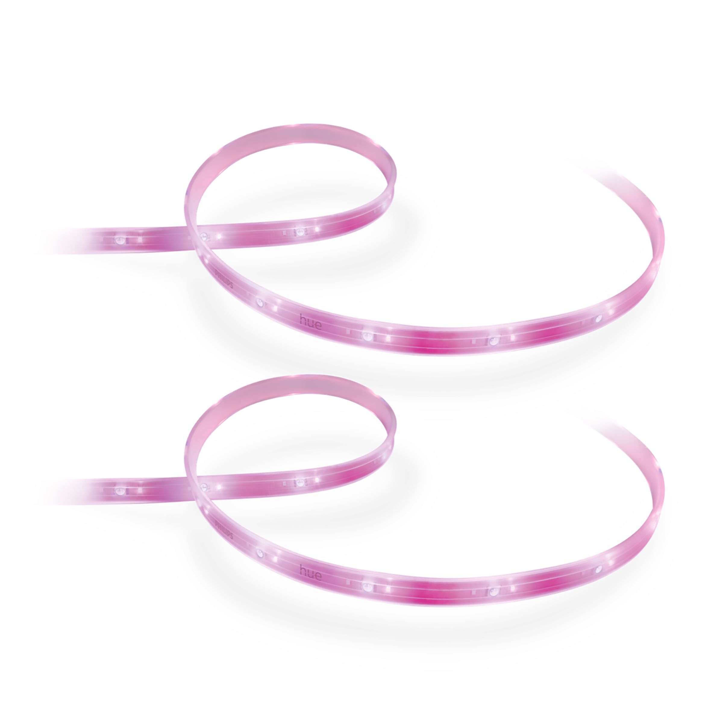 Philips - Ruban LED PHILIPS HUE W&C Lightstrip 2m Ext