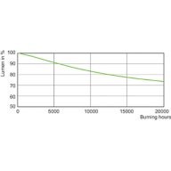 Lumen Maintenance Diagram - MASTER CityWh CDO-TT Plus 70W/828 E27