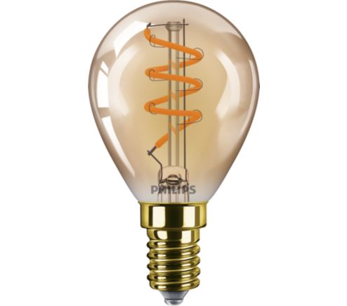 Ampoule Décorative OSRAM Goutte Dorée – E14, 25W, Filament Visible – Neuf, Effet Vintage Chaleureux