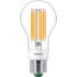 Ultraeffizient Filament-Lampe, transparent, 60 W A60 E27