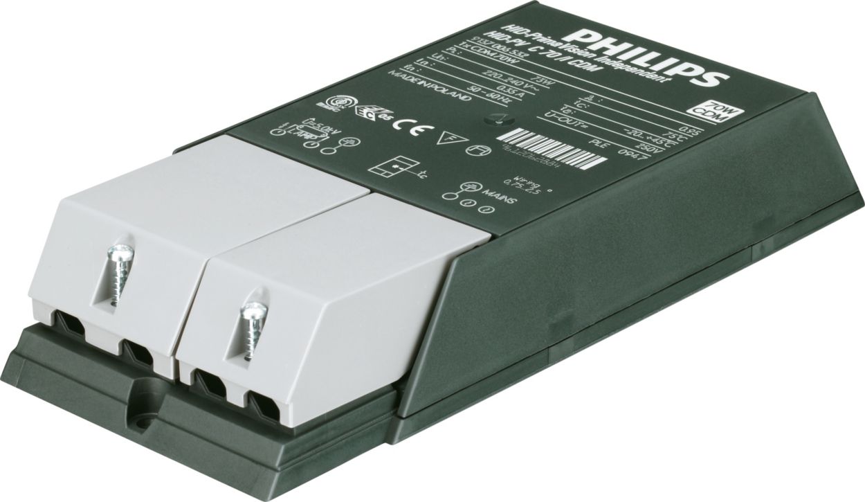 PrimaVision Compact (35, 50 och 70 W) för CDM – högkvalitativ och robust