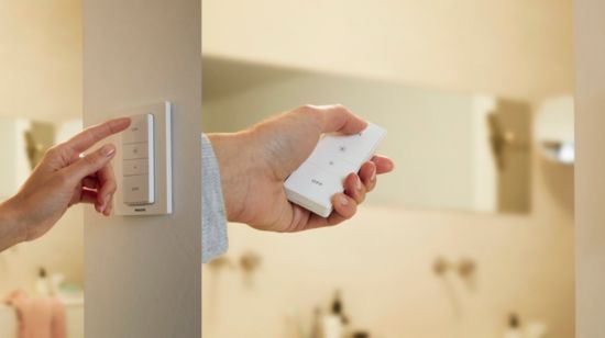 Úsalo como control remoto del regulador de intensidad