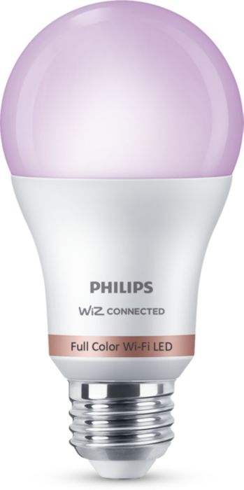 Bulb Smart Color 11W 1055lm 2200-6500K RGB Globe Clear E27 - WiZ - Buy  online