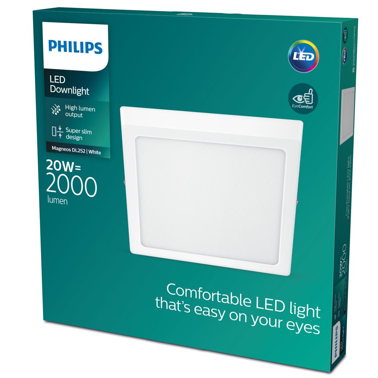 Magneos Ceiling Light Square 20W 8719514328792 Philips