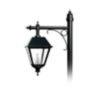 Square Lantern LED Pendant (S26P) 32 LED, 350mA, 3000K, Clear Globe, Type II