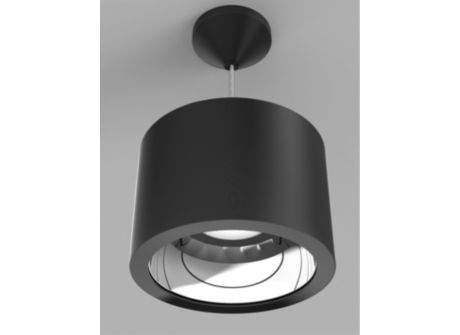 DN470P LED20S/840 DIA-VLC D22H16 BK