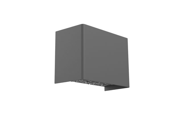 GeoForm block medium LED wall sconce GBM