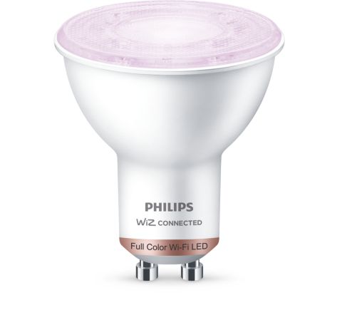 Ampoule LED intelligente GU10 50W - 4,7W Wiz RVB