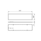 Dimension Drawing (without table) - RC091V LED27S/840 PSU W30L120 GM G3