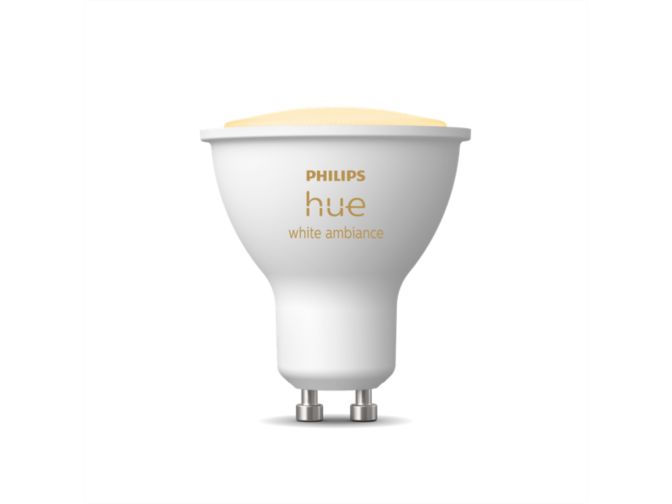 An image of product of the Hue White ambiance 1-pack GU10