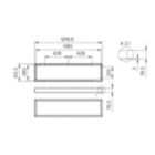Dimension Drawing (without table) - RC132Z G5 SMB W30L120