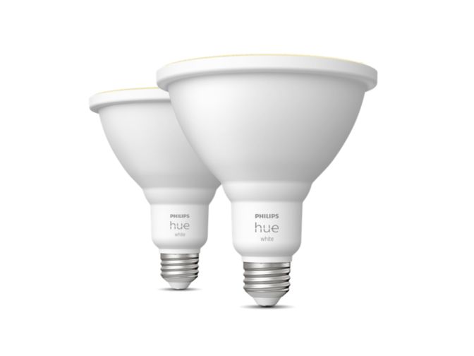 An image of product of the Hue White Dual pack PAR38 outdoor