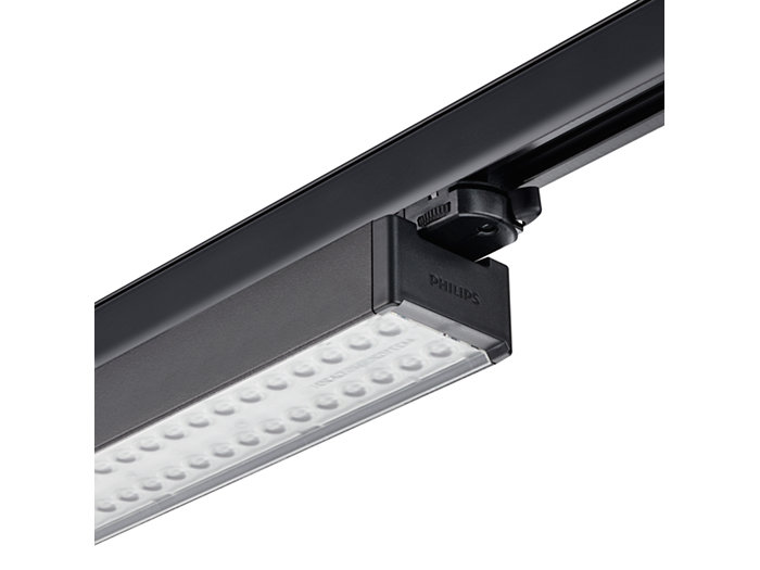 StoreSet Linear close-up track adaptor + endcap, black