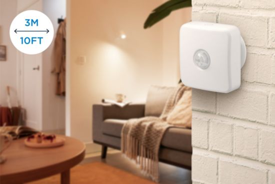 3 meter wide range motion detection.