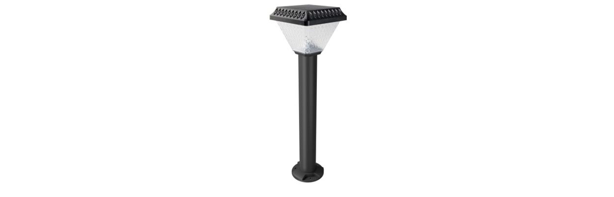 Elegant looking solar bollards