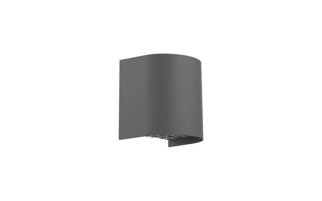 GeoForm cylinder small  LED wall sconce GCS