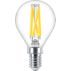 LED Lumânare cu filament transparentă 40 W P45 E14