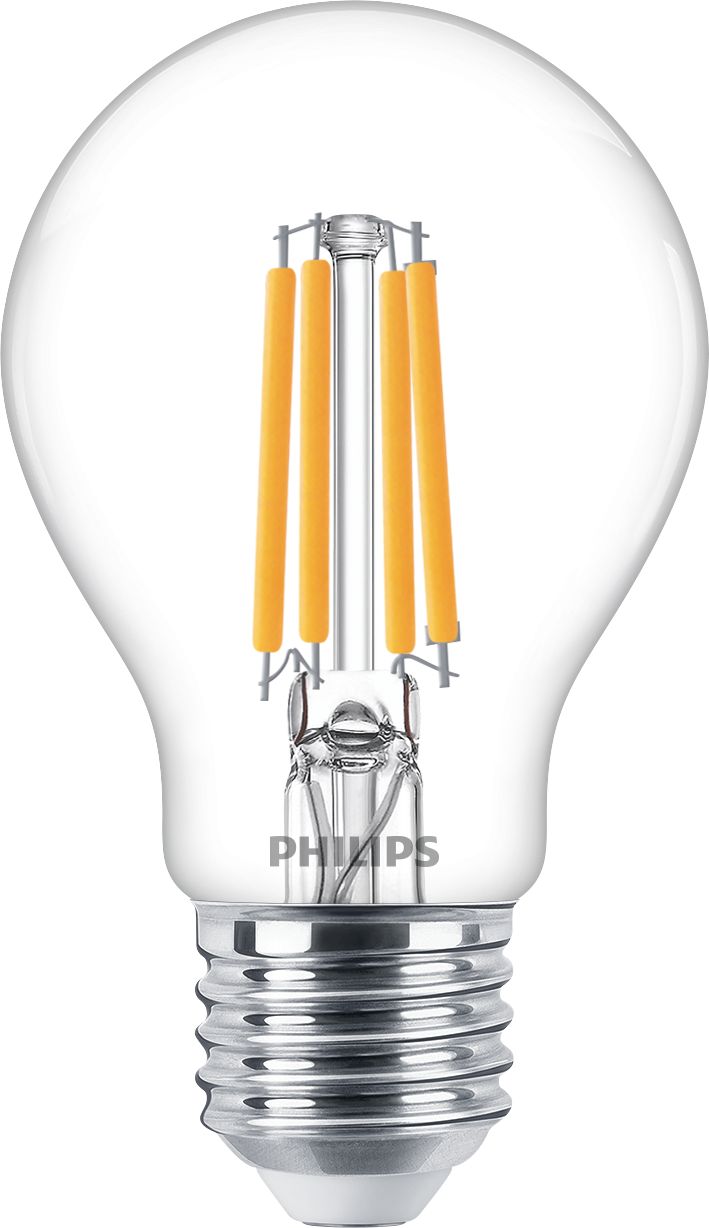 Philips Classic LEDbulb 10,5 Watt E27 827 warmweiß extra A60 klar Filament 