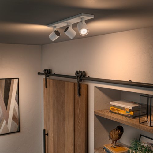 Philips Hue WHITE AMBIANCE being pendule Lampe avec dimmschalter Argent 