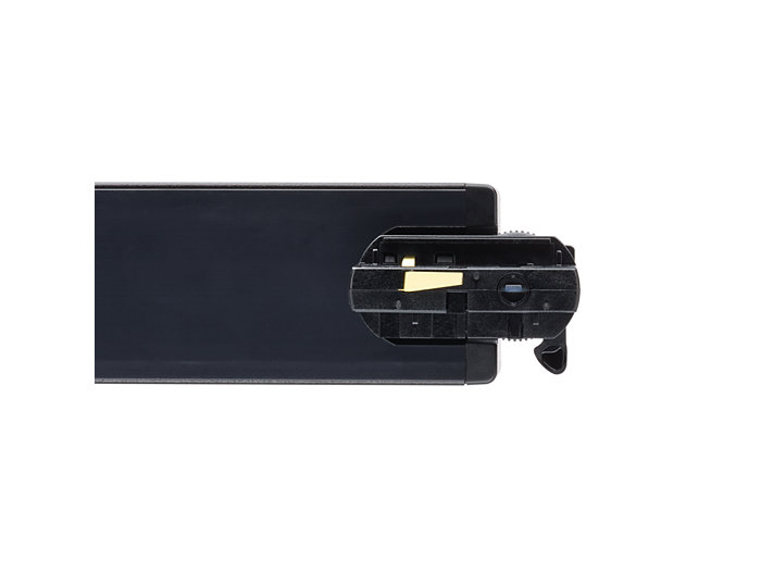 StoreSet Linear top view track adaptor, black