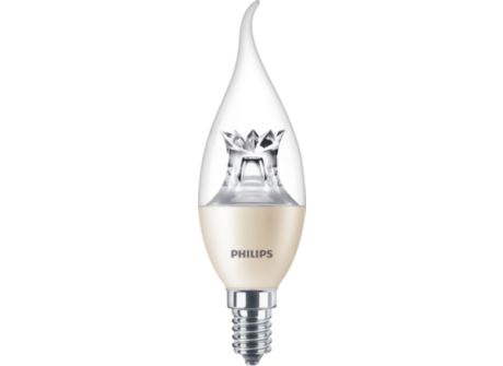 MASTER LEDcandle DT 5.5-40W E14 BA38 CL
