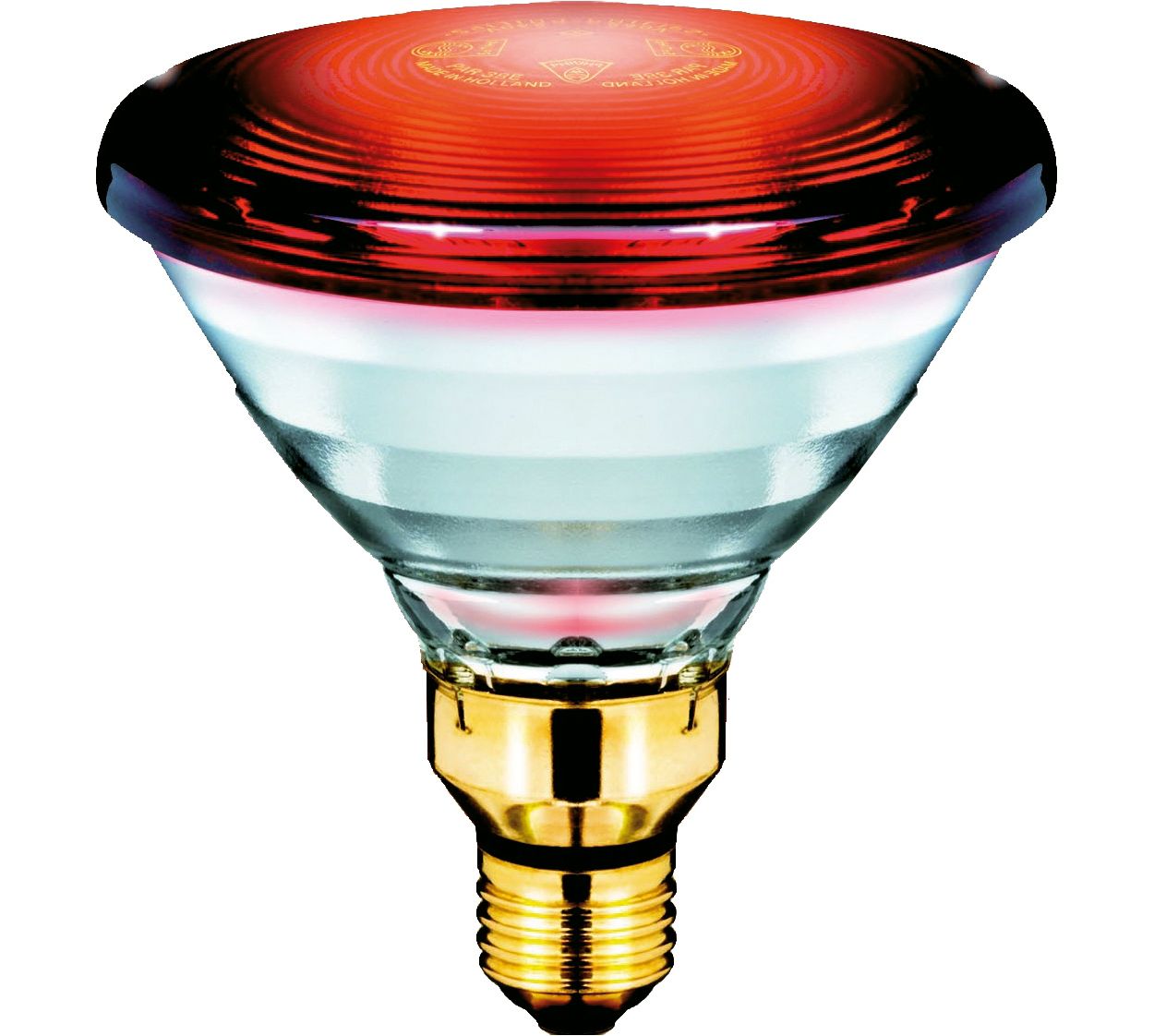 Besparing uitgehongerd realiteit PAR38 IR 150W E27 230V Red 1CT/12 | 923806644210 | Philips lighting