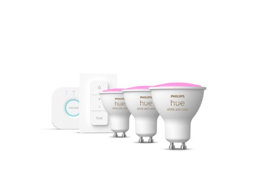 Hue White and Color Ambiance starterkit GU10