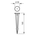 Dimension Drawing (without table) - ZVP164 SPK 160mm M6