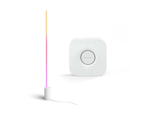 Pack&nbsp;: lampadaire Gradient Signe + Hue Bridge