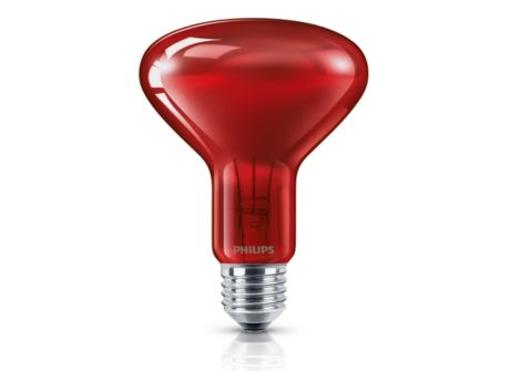R95 IR 100W E27 220-240V Red HG 1CT/20