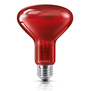 R95 IR 100W E27 220 240V Red HG 1CT 20 923244544201 Philips