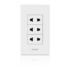 Switches & Sockets 2P US-EU Socket with Grid