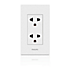 Switches & Sockets 2P+E Socket with Grid
