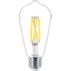 LED Filament Bulb Clear 60W ST64 E27