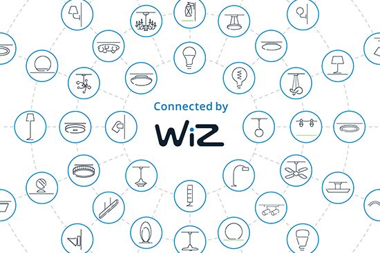 Kompatibel med alle «Connected by WiZ»-lys