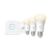 Trousse de démarrage : 3 ampoules intelligentes E26 (75 W) + bouton intelligent