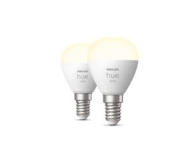 2-pack kogellamp P45 E14