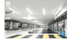 Application of MASTER LEDtube in a bright parking area