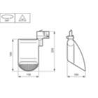 Dimension Drawing (without table) - ST761T 27S/830 PSU WH