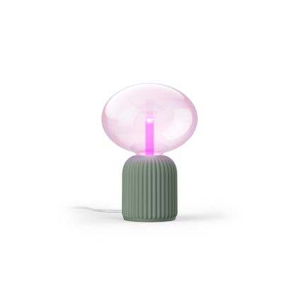 German:An image of product of the Set: Lightguide Ellipse + 3D gedruckte Tischleuchte salbei