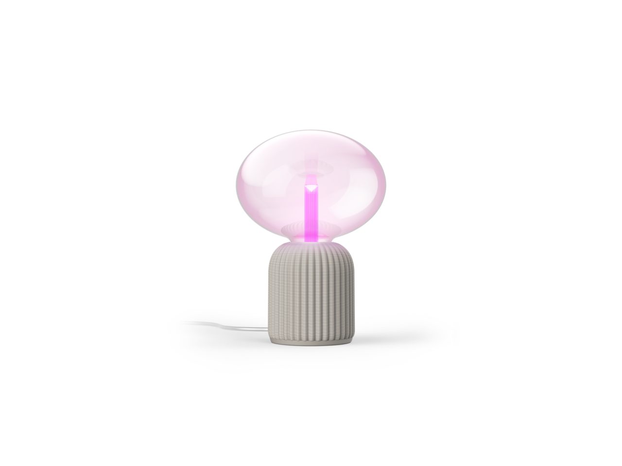 LED Bulb - Ellipse + Dome table lamp base - Sand | Philips Hue