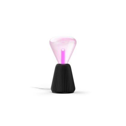 German:An image of product of the Set: Lightguide Triangle E27 + 3D gedruckte Tischleuchte schwarz