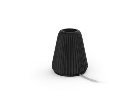 Cone table lamp for Lightguide bulbs (Black)