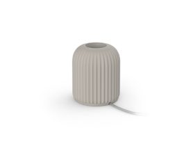 Dome table lamp for Lightguide bulbs (Sand)
