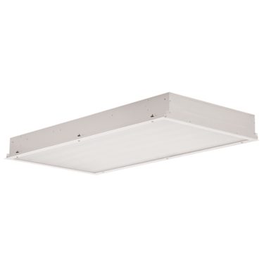 2x2, 6000 Nominal Delivered Lumens, 80 CRI, 4000K, .125" Prismatic Acrylic, Wet Location, Inset Doorframe w/Captive Screws