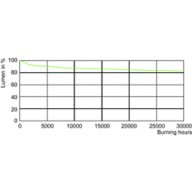 Lumen Maintenance Diagram - MST CosmoWhite CPO-TT Xtra 90W/628 E40